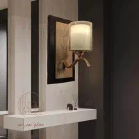 لوستر های دیواری تولیدی صنایع چوبی هو