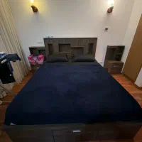 تخت خواب|تخت و سرویس خواب|کیش, |دیوار