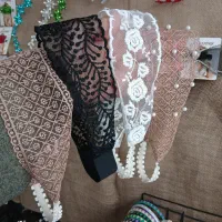 هدبندکشی ساده و مرواریدی