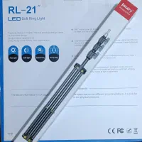 رینگ لایت مدل RL-21 با پایه جاماری|دوربین عکاسی و فیلم‌برداری|ساری, |دیوار
