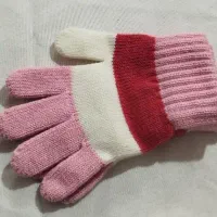 دستکش زمستانی بافتنی دخترانه نو|لباس|شاهرود, |دیوار