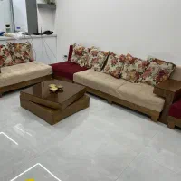 مبل راحتی ۷ نفره|مبلمان خانگی و میز عسلی|تهران, شهرک هما|دیوار