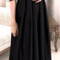 لباس مجلسی مشکی سایز ۳۸