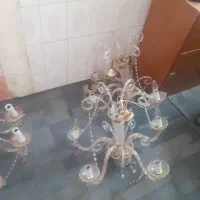 دو جفت لوستر سالم به شرط|لوستر و چراغ آویز|قم, نیروگاه|دیوار