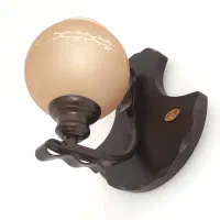 فروش ۳ عدد لوستر دیواری چوبی
