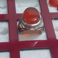 انگشتر عقیق  دو مهر|جواهرات|خرم‌آباد, |دیوار