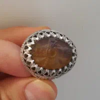 انگشتر فروهر نقره فاخر دست ساز