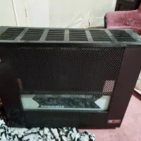 دو عدد بخاری گازی و اجاق گاز طرح فر و آبگرمکن بوش