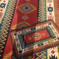 گیلیم فرش عرض ۱۴۵وطول ۲۶۰