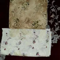 تعدادی پارچه قواره ای مجلسی وغیرمجلسی نو|لباس|الوند, |دیوار