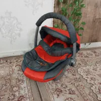 ست کالسکه کریر و واکر رنگ قرمژ