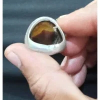 انگشتر عقیق مصور واضح|جواهرات|اهواز, پردیس|دیوار