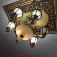 لوستر|لوستر و چراغ آویز|برخوار, |دیوار