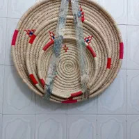 ۳ سایز سینی حصیری تو