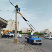 بالابر لجور نیسان نفربر جرثقیل سبددار نیسانی خاور