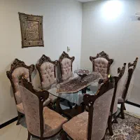 مبلمان ۹ نفره با میز نهارخوری ۸ نفره|مبلمان خانگی و میز عسلی|تهران, چیتگر شمالی|دیوار