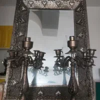 آینه و شمعدان