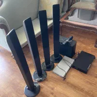 سینمای خانوادگی ست کامل و یک دستگاه دی وی دی