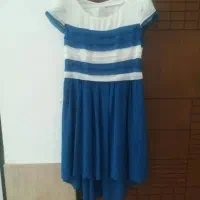 لباس ۲ مجلسی دخترانه حریر توری آسر دار|لباس|کرمانشاه, |دیوار