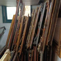 قاب تابلو فرش تمام چوب