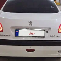 پژو206sdv8درحد|خودرو سواری و وانت|سقز, |دیوار