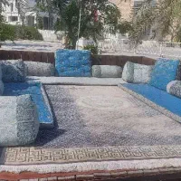 تخت شاهنشین میز صندلی|صندلی و نیمکت|کیش, |دیوار