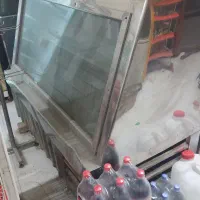 یخچال ویترینی مغازه کاملا سالم