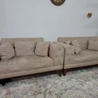 مبل ۷ نفره و میز ناهارخوری جمع و جور ۴ نفره