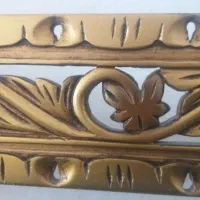 کتیبه کاملا چوب پرده با میله ونصبیات