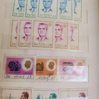 مجموعه تمبر پهلوی|کلکسیون سکه، تمبر، اسکناس|تهران, مهران (سیدخندان)|دیوار