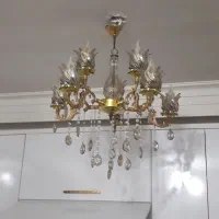 لوستر ۱۰شعله برنجی