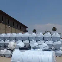 منبع ۱۵۰۰ لیتری افقی کارخانه تانکر گازوئیل