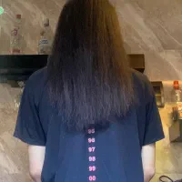 موی طبیعی سالم و بلند و پروتئینه شده