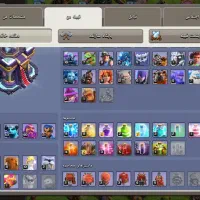 سه عدد اکانت کلش اف کلنز به همراه کلن|کنسول، بازی ویدئویی و آنلاین|شیراز, شهرک نیروی انتظامی|دیوار