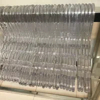 چوب لباسی کریستالی و آویز ساچمه ای ۹ تیله|بندرخت و رخت‌آویز|رشت, استادسرا|دیوار