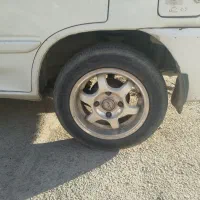 چهار حلقه رینگ و لاستیک|قطعات یدکی و لوازم جانبی|نجف‌آباد, صالح آباد|دیوار