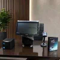 سیستم حسابداری لمسی mokros7800+فیشزن h45