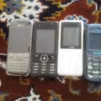 چهارعددگوشی خاموش بدون کارتون وشارژر