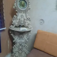 ساعت رومیزی بزرگ وشیک همراه میز