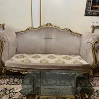 مبل سلطنتی در حد نو|مبلمان خانگی و میز عسلی|قزوین, |دیوار