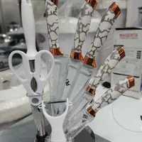 چاقو ست اشپز خانه فول دسته یک بازار ارسال فوری