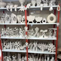 انواع شمعدان مجسمه پلی استری