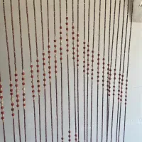 پرده ریسه چوبی|پرده، رانر، رومیزی|سهند, |دیوار