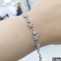 دستبند  ونکلف نقره سیلورقالب طلا عیناطلا جواهراتی۸|بدلیجات|تهران, بازار|دیوار