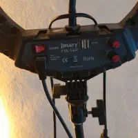 رینگ لایت بزرگ و تمیز|لوازم جانبی موبایل و تبلت|ساری, |دیوار