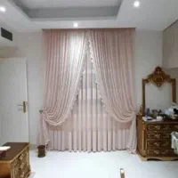 پرده پذیرای آماده پانچ مینیمال ارزان قیمت تولیدی|پرده، رانر، رومیزی|نسیم‌شهر, |دیوار