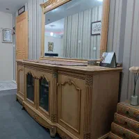 کنسول آینه چوبی|بوفه، ویترین، کنسول|تهران, نازی‌آباد|دیوار