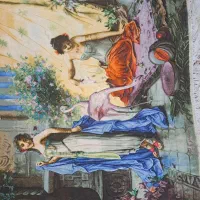 دو عدد تابلو فرش دستباف|تابلو فرش|کرج, چمران|دیوار