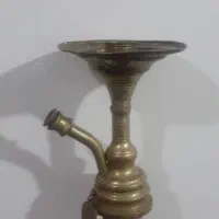 تنه قلیون عربی برنج  حدادی قدیمی یک تیکه|کلکسیون و سرگرمی|بندرعباس, |دیوار
