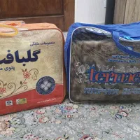 دو عدد پتو گلبافت و نرمینه بافت آکبند ۲۲۰*۱۶۰